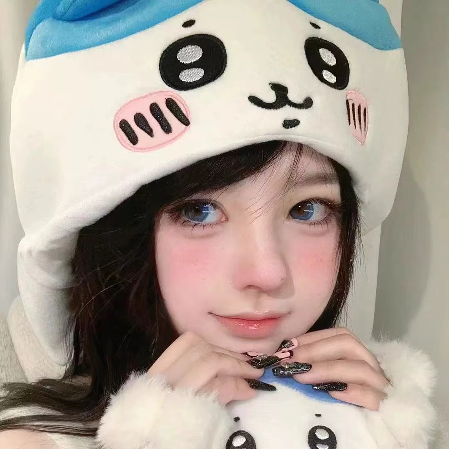 Chiikawa Hachiware Usagi Hut, Kapuze, Spielzeug, Mädchen - Bild 3