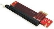 StarTech.com PCI Express x1 auf x16 Extender Adapter PCIe Riser Verlängerung Karte in Rot (PEX1TO162) - Bild 1