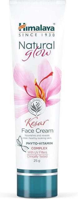 Himalaya Natural Glow Kesar Gesichtscreme, 25 g, Normale Haut - Bild 1