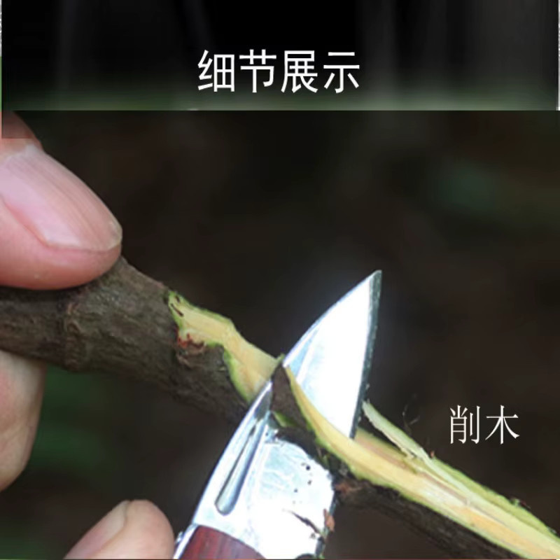 Mwyhmut Tragbares Mini-Klappmesser mit Schlüsselanhänger für Camping und Outdoor - Bild 5
