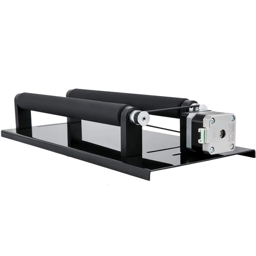 VEVOR Lasergravierer Rotationsachse mit 4 Rädern und 42 Schrittmotor in Schwarz - Bild 5