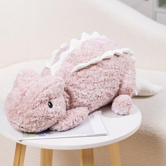 Kidsly Ankylosaurus Plüschtier, Dinosaurierpuppe, 90cm, rosa, ab 14 Jahren - Bild 1