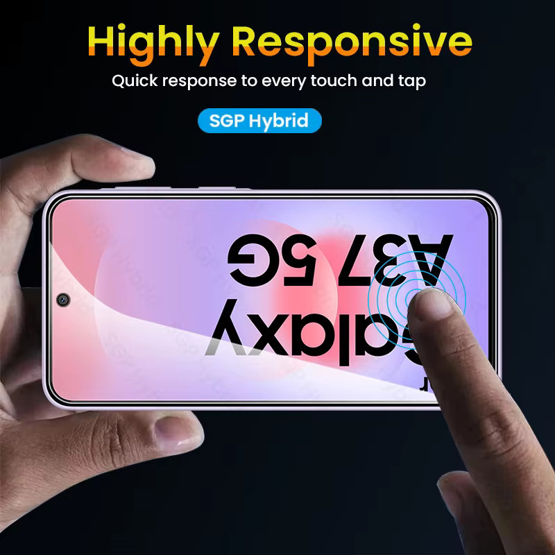 5 Stück Samsung Galaxy A37 5G Schutzglas mit 9H Härtegrad, 6,7 Zoll Display-Schutzfolie, transparent - Bild 6