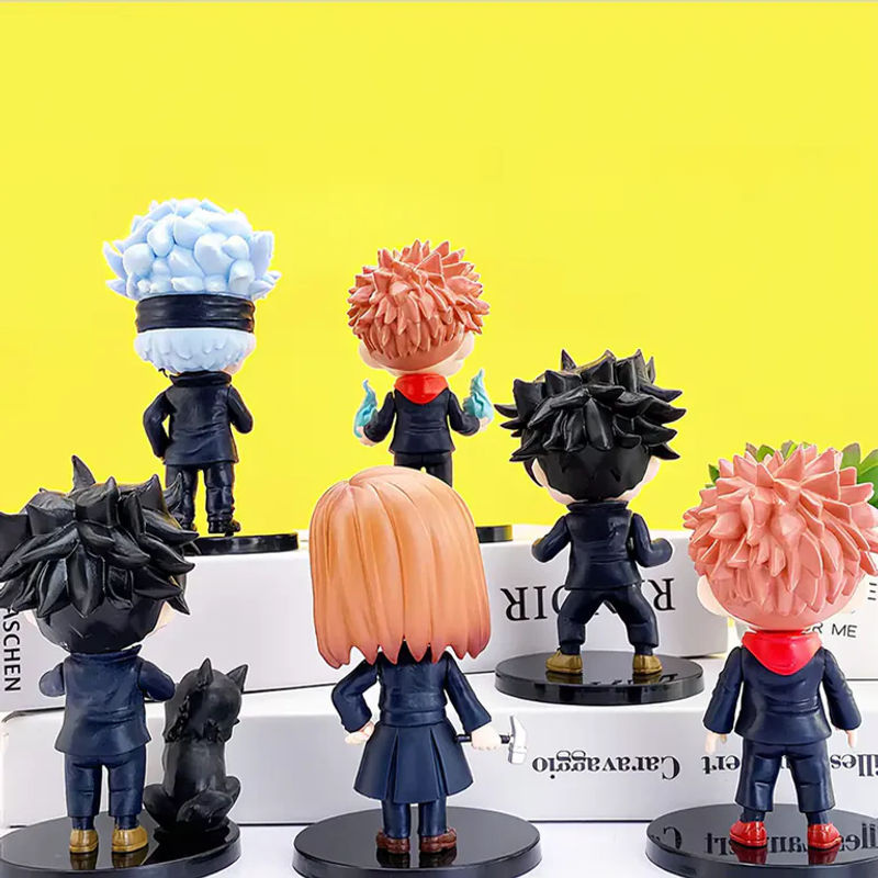 Bandai Jujutsu Kaisen Q-Version Sammelfiguren aus Kunststoff, mehrfarbig, Höhe: 9 cm - Bild 3