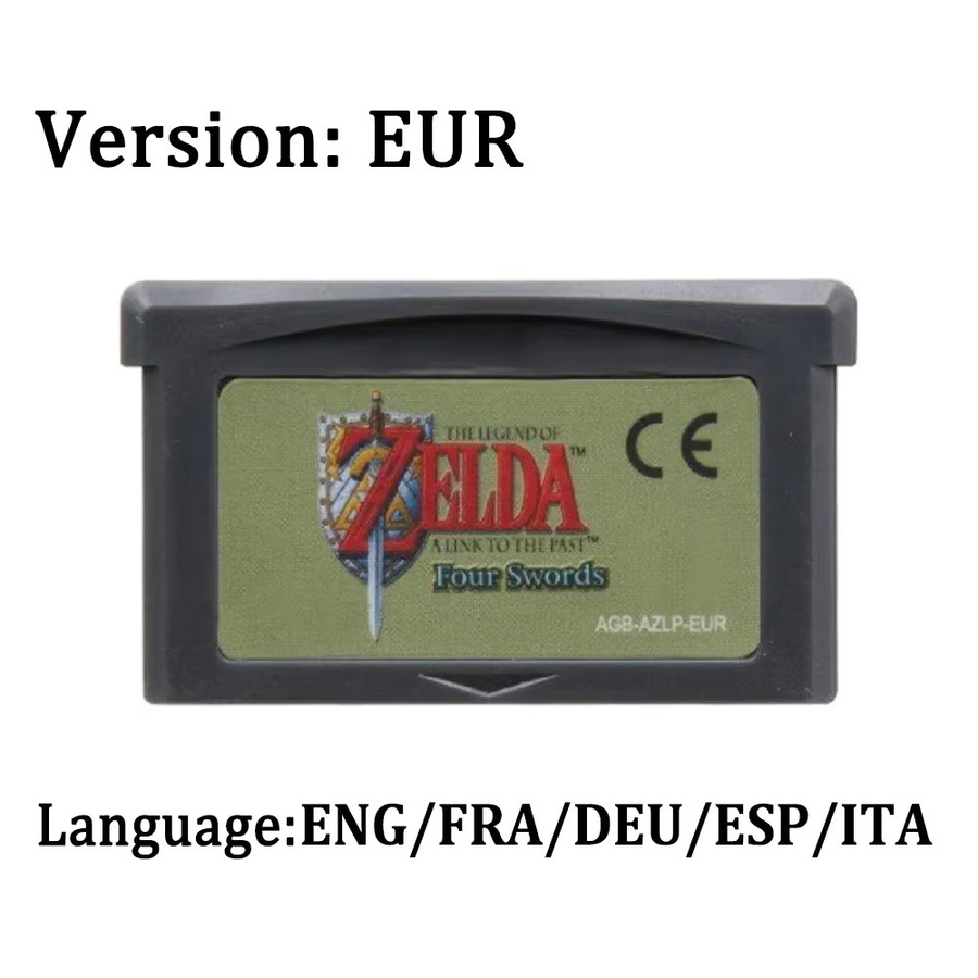 Nintendo GBA Spielkassette Link To The Past Awakening DX Minish Cap Adventure Retro Modul Multicolor - Bild 2