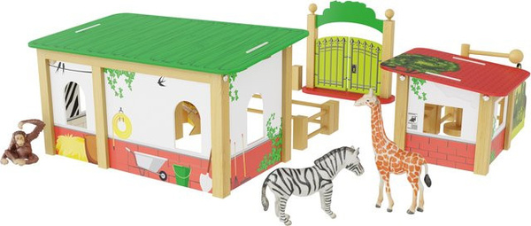Playtive Zoogehege Animals Holz ab 3 Jahren