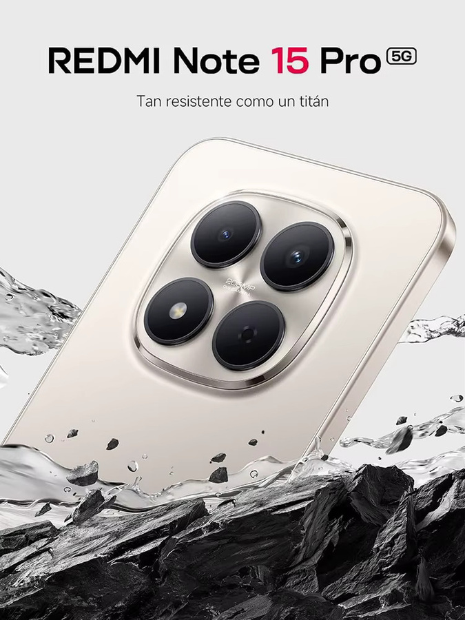 Xiaomi Redmi Note 15 Pro 5G Smartphone mit 256 GB Speicher, 6,83 Zoll 1,5K AMOLED-Display, MTK Dimensity 7400-Ultra und 200MP Kamera - Bild 1