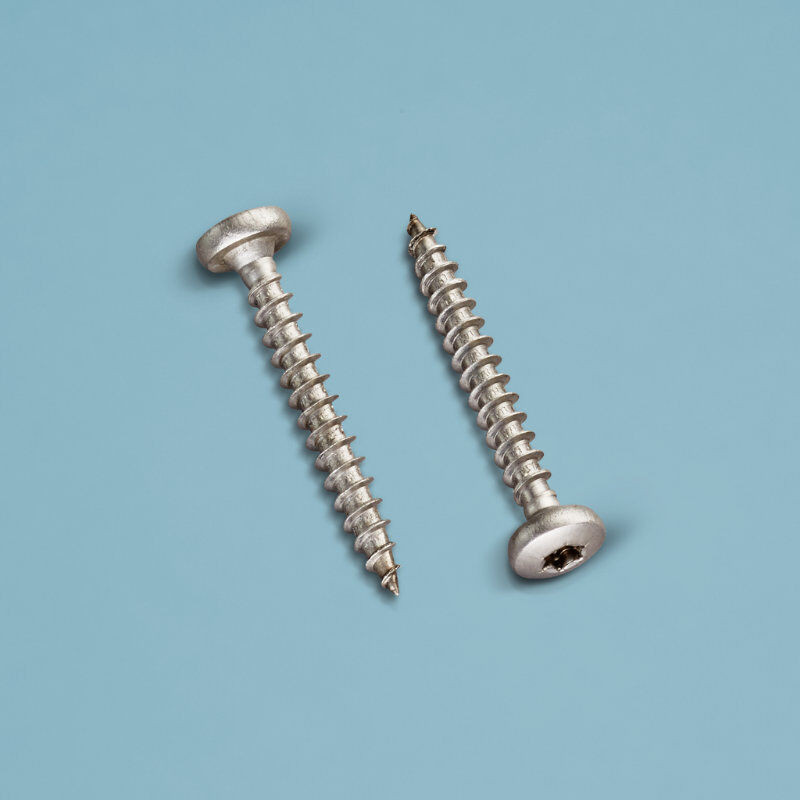 Scobalit Edelstahlschraube für Holz mit Torx-Antrieb, Farbe: Silber, Durchmesser: 4,5 mm, Länge: 35 mm - Bild 1