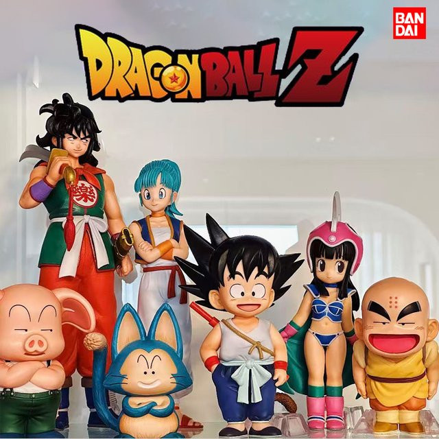 Bandai Dragon Ball Z Colorful Cloud Series Actionfiguren, 6-teiliges Set - Bild 1