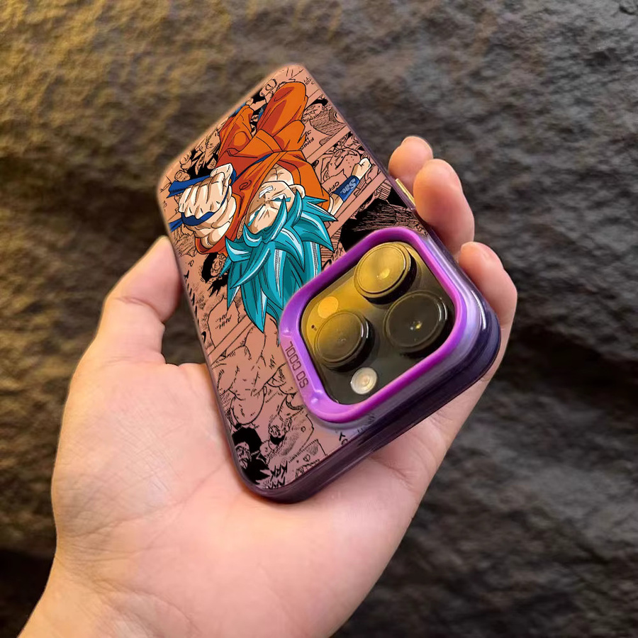 Bandai Dragon Ball Handyhülle Goku Trunks für Samsung Galaxy S26 S25 S24 S23 S22 S21 S20 FE Ultra Edge Plus 4G 5G Multicolor Sturzsicher - Bild 2