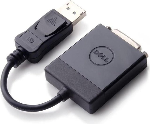 Dell DisplayPort auf DVI Adapter in Schwarz (W125798225) - Bild 1
