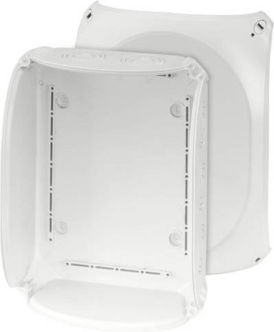 Hensel Abzweigdose 62000073 halogenfrei und plombierbar, witterungsbeständig, Farbe: Weiß, B: 22,5 cm, H: 29,5 cm, T: 22,5 cm - Bild 1