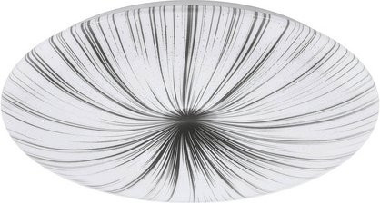 Eglo Wand- und Deckenleuchte NIEVES aus Stahl in Weiss und Silber mit LED und 3000K - Bild 1
