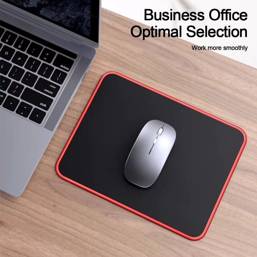 Großes Gaming-Mauspad in Schwarz als dicke Schreibtischunterlage mit Lock Edge für Büro und Gaming - Bild 3