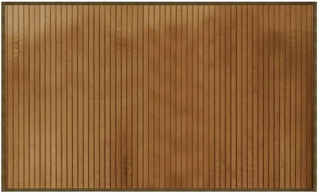 vidaXL Teppich Rechteckig Braun aus Bambus und Polypropylen B/T: 60 x 100 cm - Bild 1