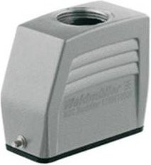 Weidmüller Steckergehäuse HDC 10A TOLU 2PG11G 1746170000 aus Edelstahl in Grau - Bild 1