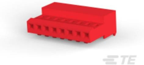 TE Connectivity Steckverbinder 3-641237-8 in Rot - Bild 1