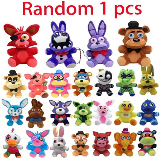 Yiran toy 1 Five Nights at Freddy's Bonnie Bär Foxy Freddy, Plüschtier, ab 14 Jahren - Bild 1