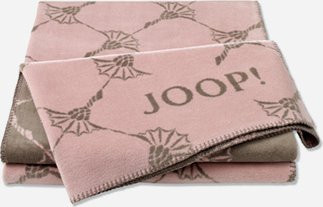 Wohndecke JOOP! FABRICS COLLECTION CORNFLOWER in Lotus/Taupe, B/T: 150 x 200 cm - Bild 1