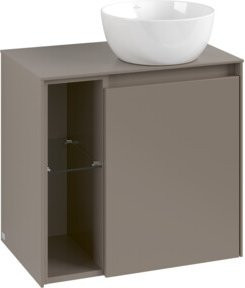V&B Waschtischunterschrank Collaro mit LED-Beleuchtung, B/T/H: 60 x 38 x 54,8 cm - Bild 1