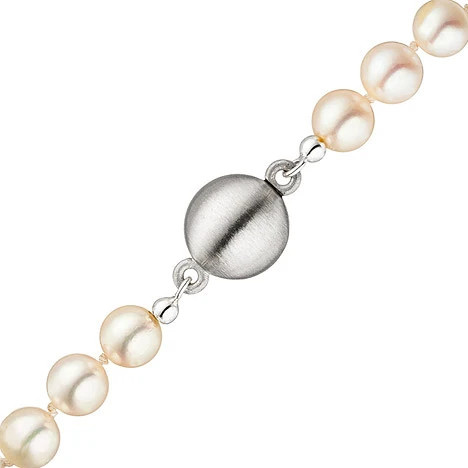 Colfem Magnet-Schließe 925 Sterling Silber, mattiert, Unisex - Bild 1
