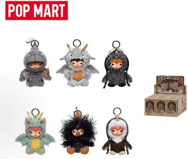 POP MART Hirono Mist Walker Serie, Plüschpuppen-Anhänger, Blindbox - Bild 1