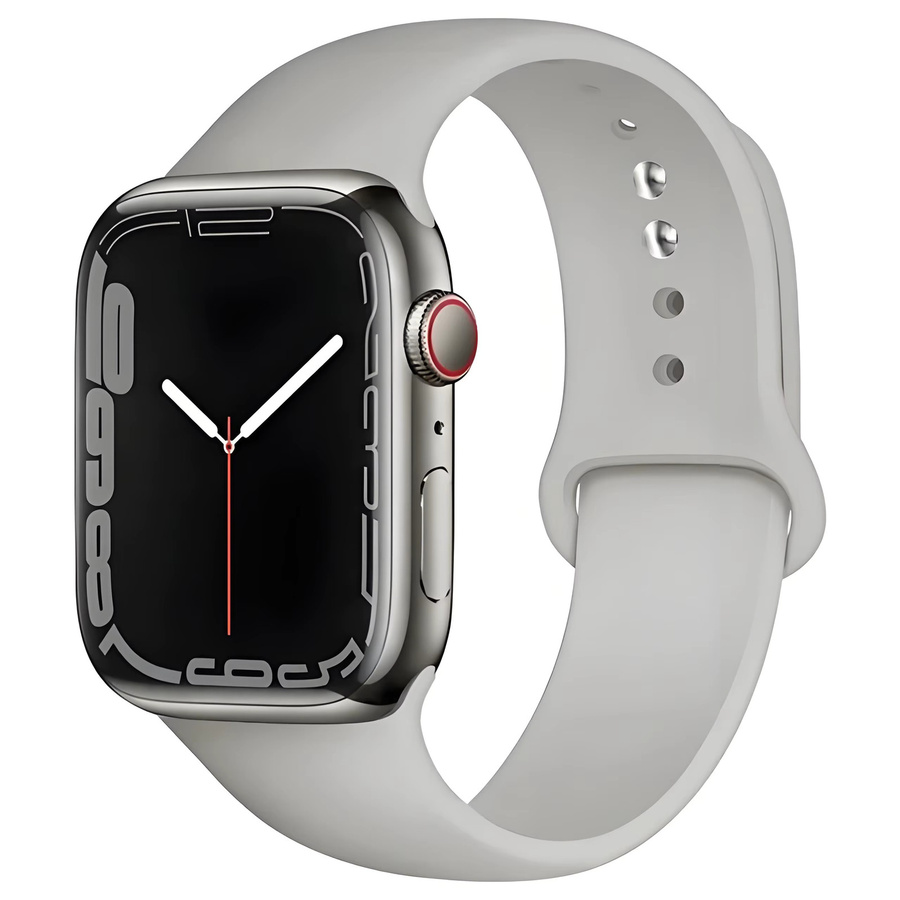 RWBANDS Uhrenarmband Silikon, Weiß, Unisex - Bild 3