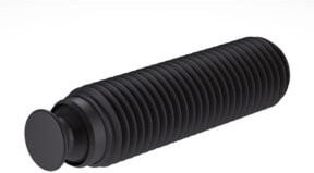 AMF Kraftspanner verschiebbar 7600-22 M10x12 in Schwarz aus Stahl - Bild 1