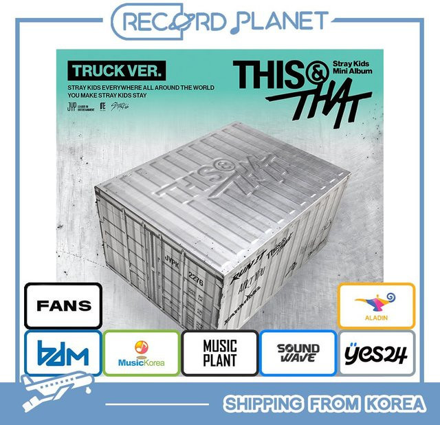 Stray Kids - THIS & THAT LKW VERSION Album mit POB in Weiß - Bild 1