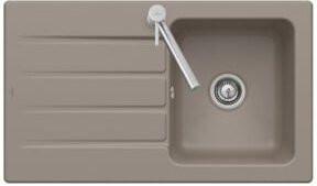 Villeroy & Boch Spüle Architectura 50 Spülbecken in Stone White aus Keramik mit CeramicPlus Beschichtung - Bild 1