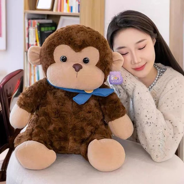 Gorilla Affe Plüschpuppe, 35cm - Bild 1