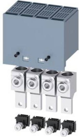 Siemens 3VA9114-0JC12 Leistungsschalterzubehör, Grau, B/H/T: 10,16 x 7,74 x 6,7 cm - Bild 1