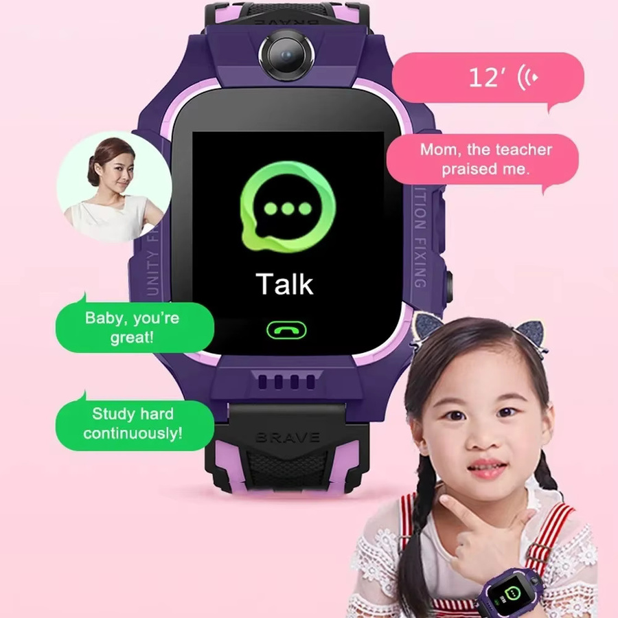 Ola Esporte Kinder Smartwatch mit 2G Sim Karte, GPS, SOS-Funktion und HD-Kamera, wasserdicht nach IP68, in Rot oder Blau - Bild 4