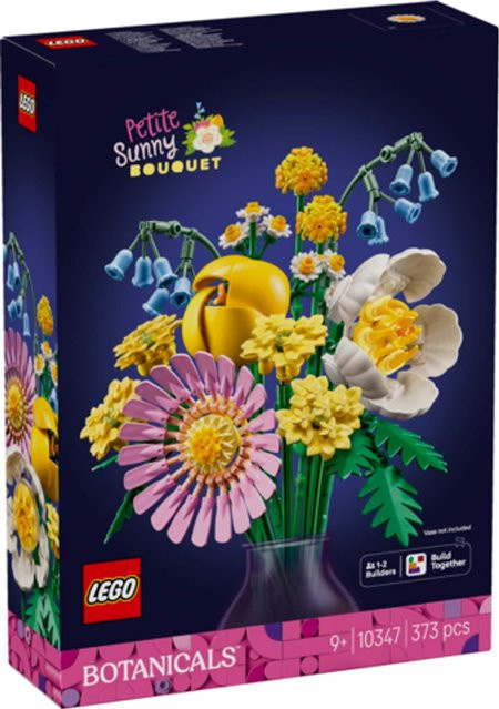 LEGO Icons 10347 Kleiner Sommerstrauß Botanik-Set mehrfarbig - Bild 4