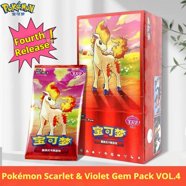 Pokémon Scarlet Violet Gem Pack Vol.4, Sammelkarten Booster Box - Bild 1