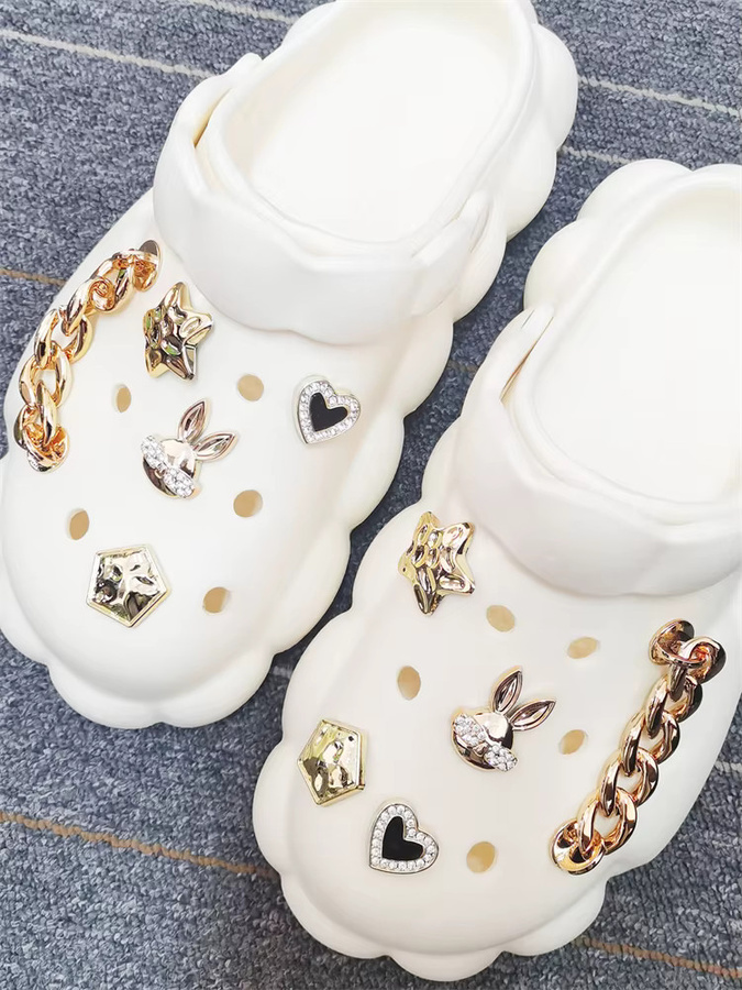 LIN KING Schuh Charms, Stern Dekor, Damen - Bild 2