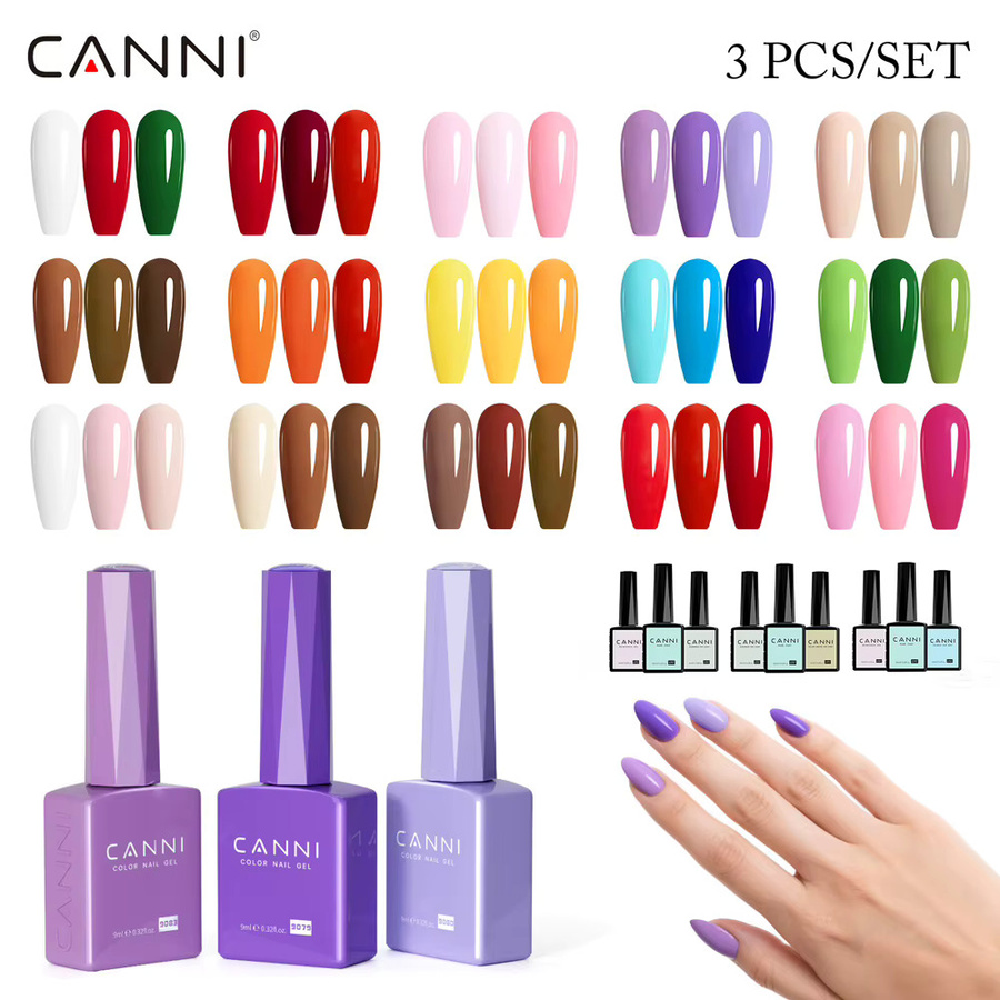 CANNI Gel-Nagel-Set, LX022, Glänzend, HEMA-frei, TPO-frei - Bild 2