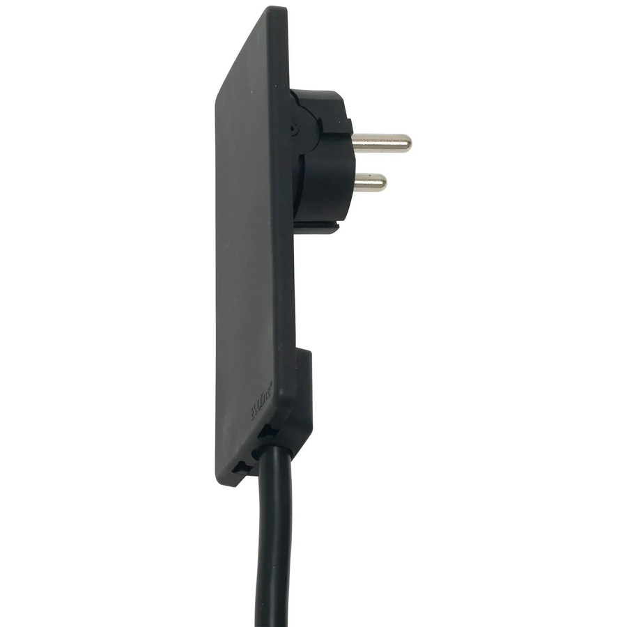 EVOline Plug Schukostecker aus Kunststoff in Schwarz - Bild 2