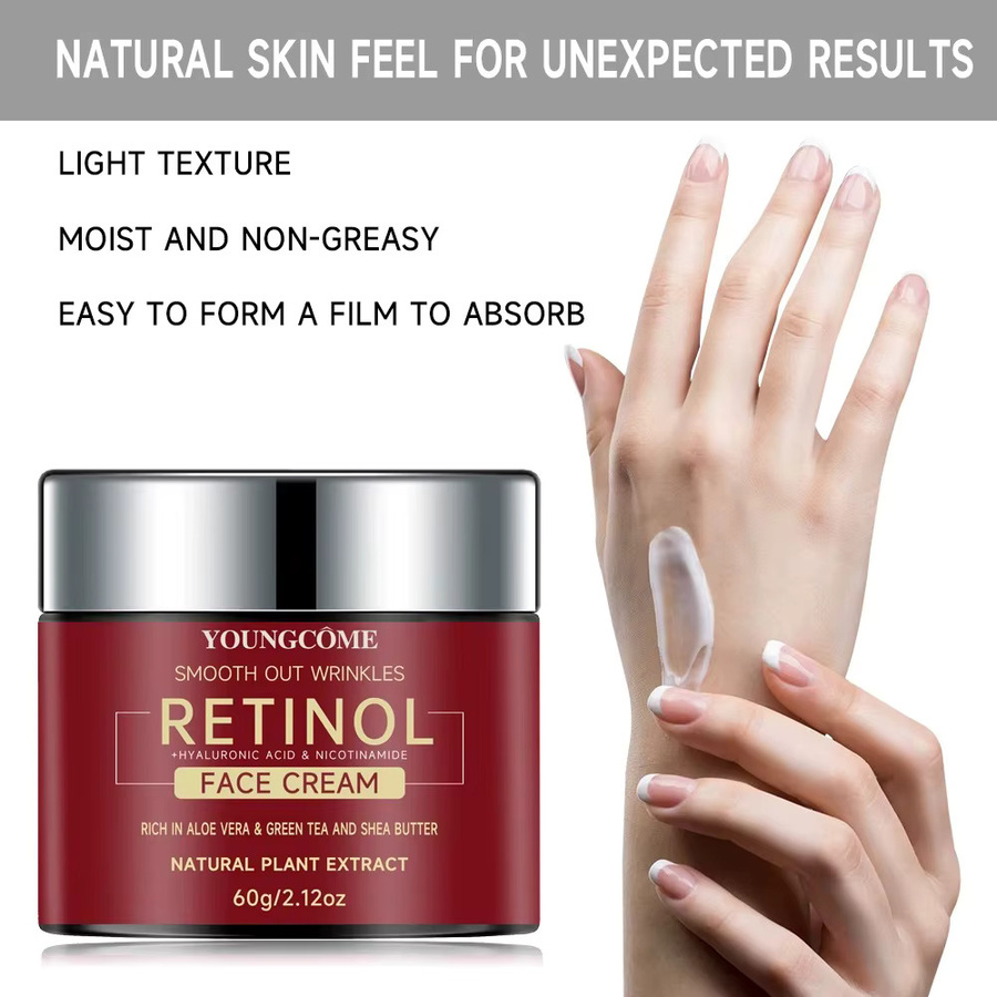 YOUNGCOME Retinol Gesichtscreme, Unisex - Bild 4