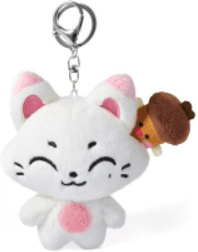 ENHYPEN Plüsch Schlüsselanhänger Sunoo, weiß, Unisex - Bild 1
