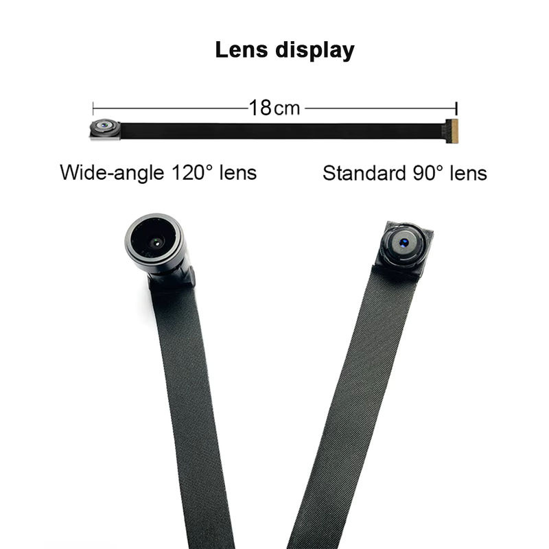 4K DIY WLAN-Überwachungskamera mit 2,0 MP Auflösung in Schwarz für die Fernüberwachung per Smartphone-App - Bild 4