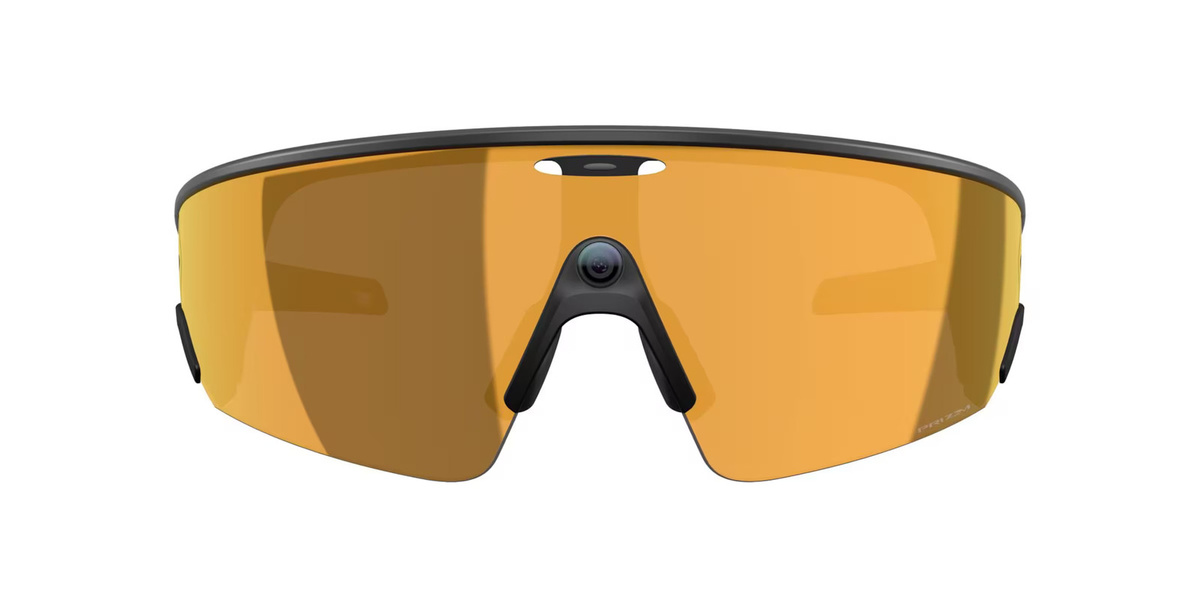 Oakley Meta OW8001 VANGUARD Smart Glasses in Schwarz mit Bluetooth und Wi-Fi sowie Wasserbeständigkeit - Bild 1