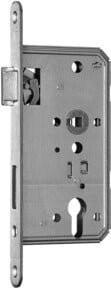 BMH Zimmertür-Einsteckschloss 300 WC78/8 D65 F20 in Silber - Bild 1
