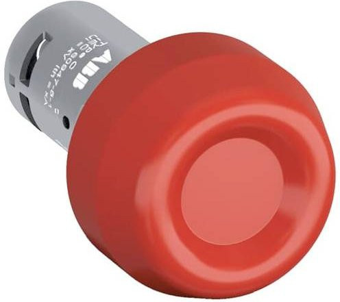 ABB CP6-10R-02 Drucktaster in Rot mit Schutzart IP67/IP69K - Bild 1