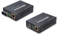 PLANET GTP-805A Medienkonverter 1GbE mit RJ-45 und SFP (mini-GBIC) in Schwarz und Blau - Bild 1