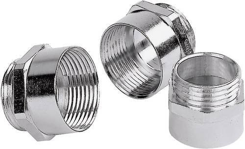 LAPP Kabelverschraubung Adapter SKINDICHT ZS-M 25X1,5/21 Messing Natur Silber 50 Stück - Bild 1
