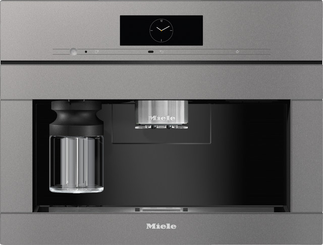 CVA 7845 Einbau-Kaffeevollautomat in Graphitgrau mit Touch-Display und Milchbehälter - Bild 1