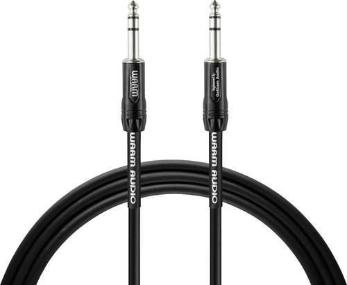 Warm Audio Klinken Anschlusskabel Schwarz, 1.50 m, 6.35 mm Klinkenstecker auf 6.35 mm Klinkenstecker - Bild 1