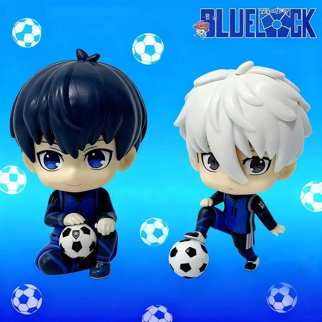 Bandai Blue Lock Isagi Yoichi Bachira Meguru, Actionfiguren, Q Version, Einzelfigur - Bild 1