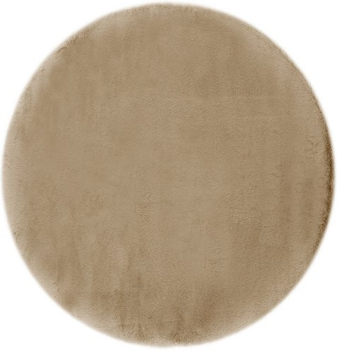 Runder Teppich Loano von LUXORLIVING in Beige, Durchmesser: 80 cm - Bild 1